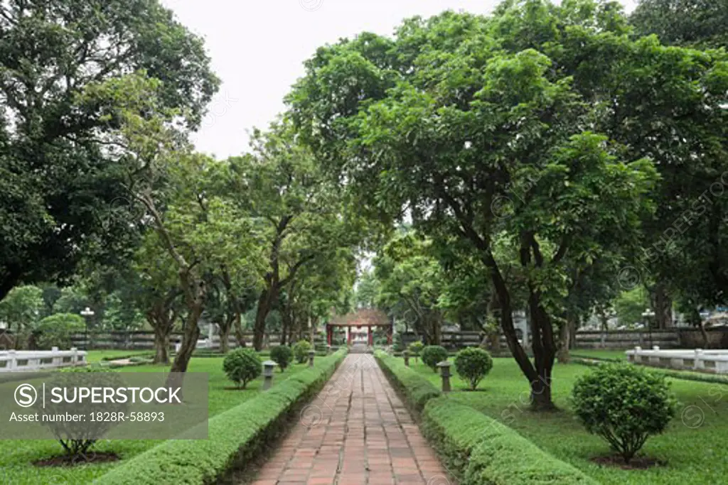 Temple of Literature Garden, Hanoi, Vietnam   