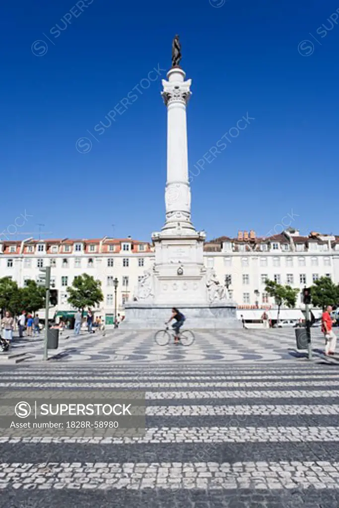 Rossio Square, Lisbon, Portugal   