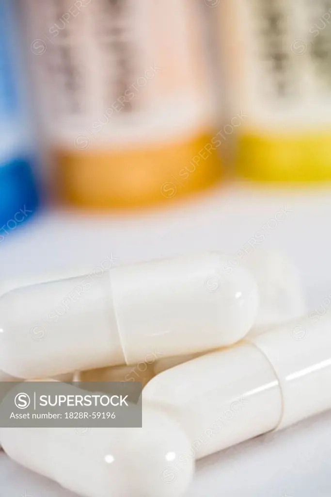 Close-up of Pills   
