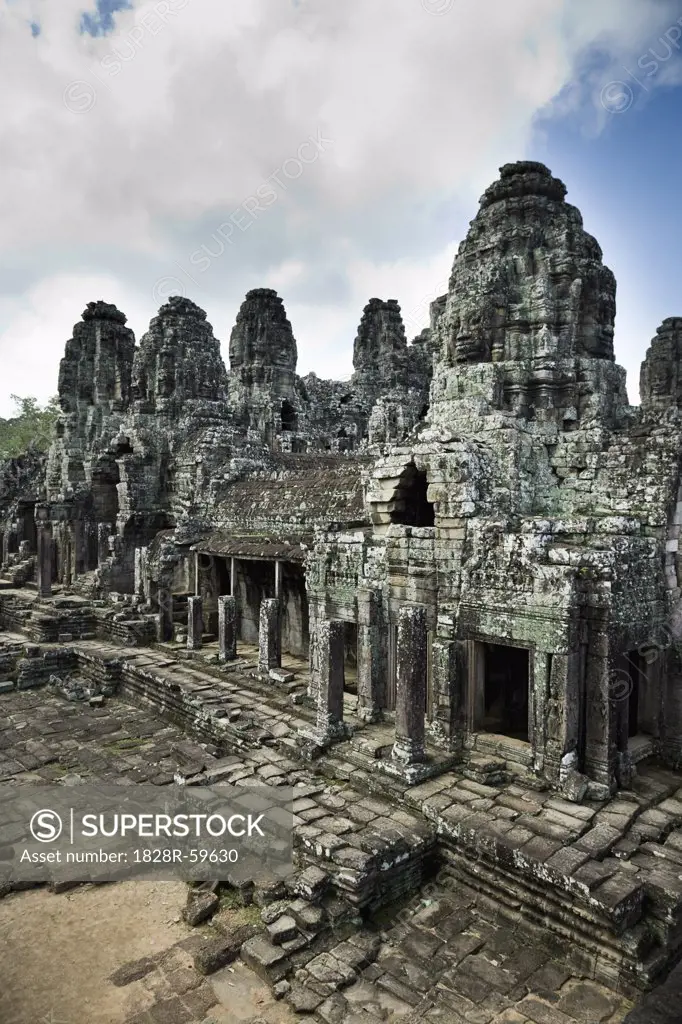 Bayon Temple, Angkor Thom, Angkor, Cambodia   
