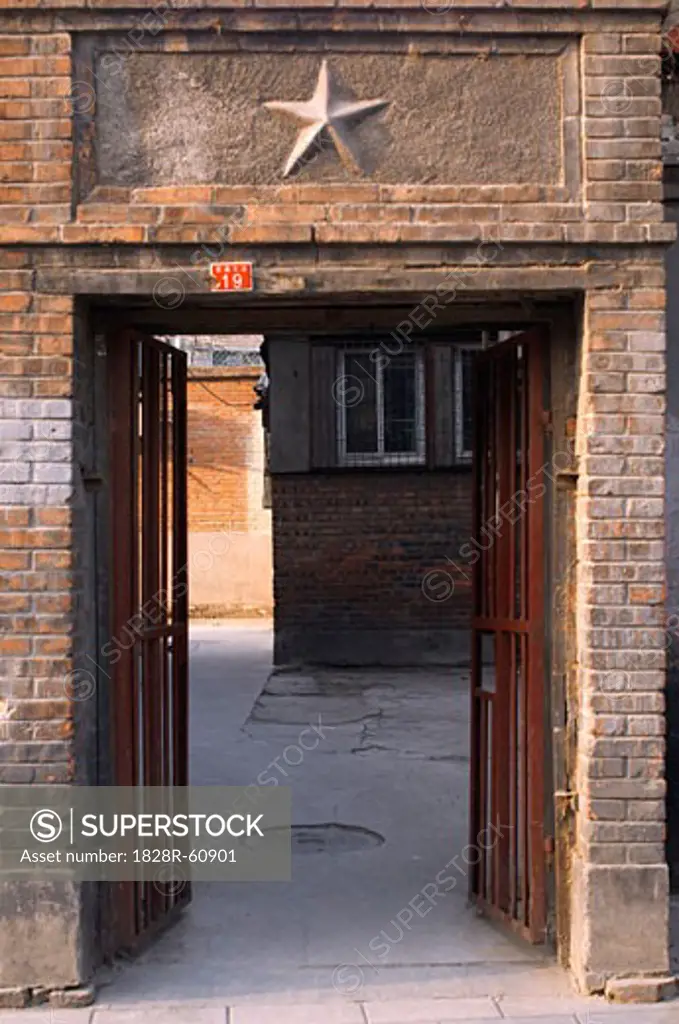 Old Door, Beijing, China   