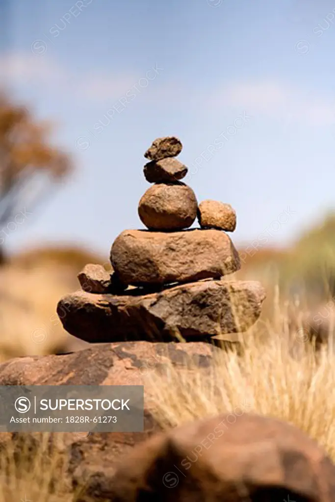 Piled Stones, Keetmanshoop, Karas Region, Namibia   
