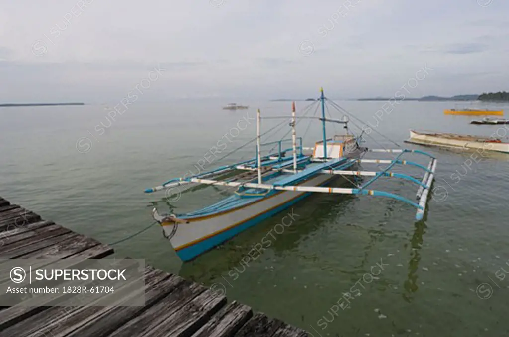 Boat, Siargao Island, Mindanao, Philippines   