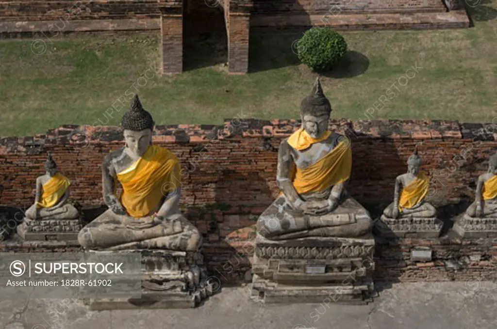 Statues, Ayutthaya, Thailand   