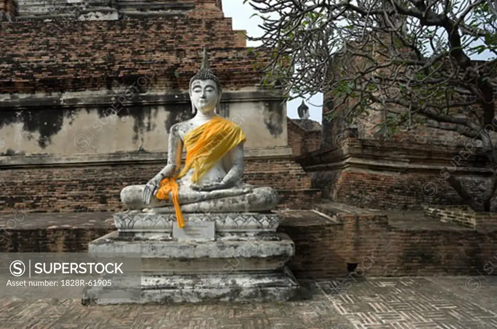 Statue, Ayutthaya, Thailand   