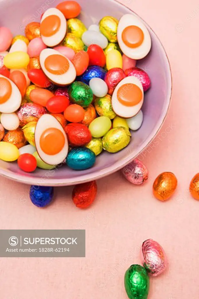 Bowl of Easter Candy   