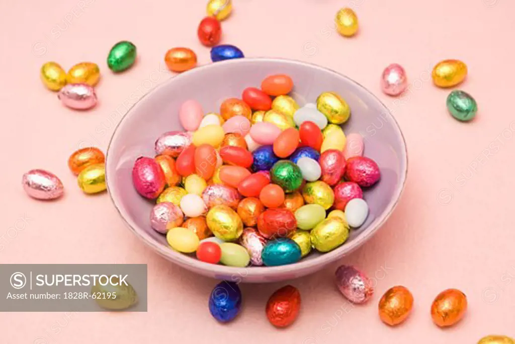 Bowl of Easter Candy   