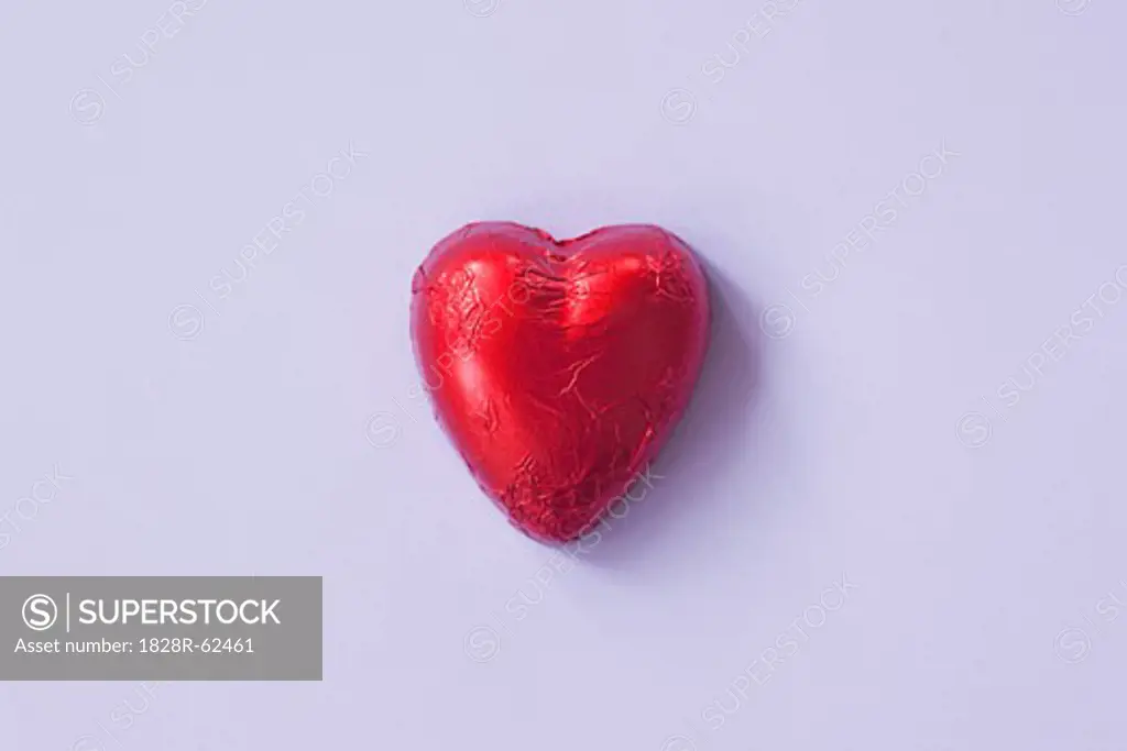 Still Life of Heart-Shaped Chocolate
