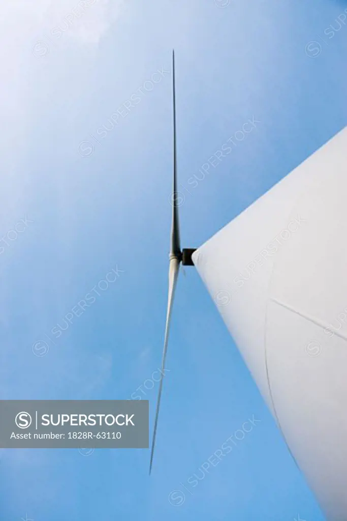 Wind Turbine, Ebeltoft, Syddjurs Municipality, Region Midtjylland, Jutland, Denmark