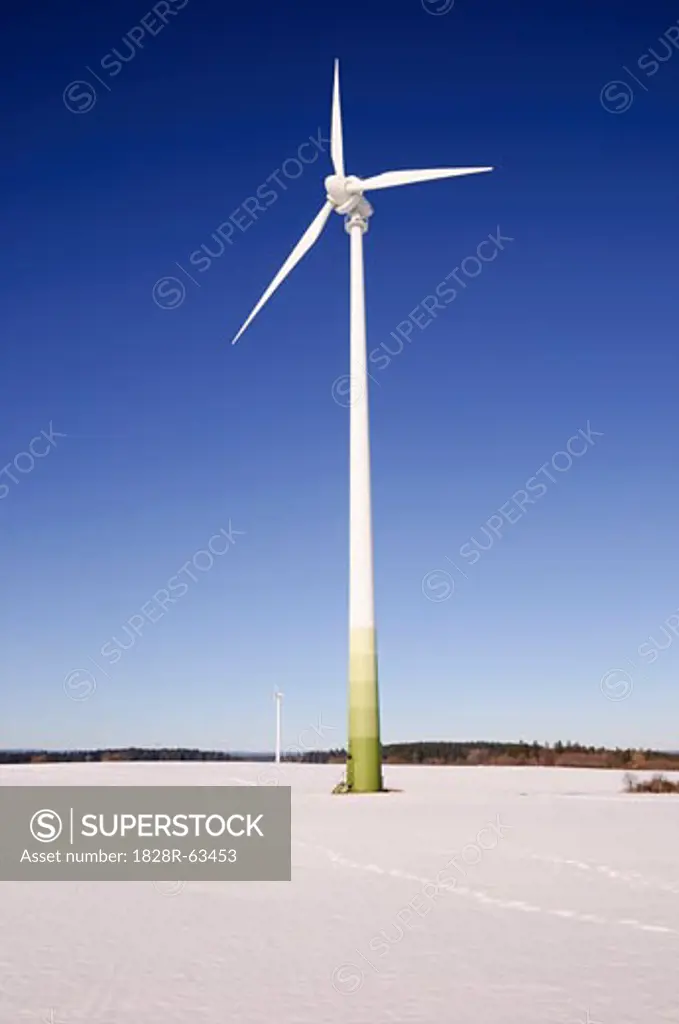 Wind Turbine, Black Forest, Baden-Wurttemberg, Germany