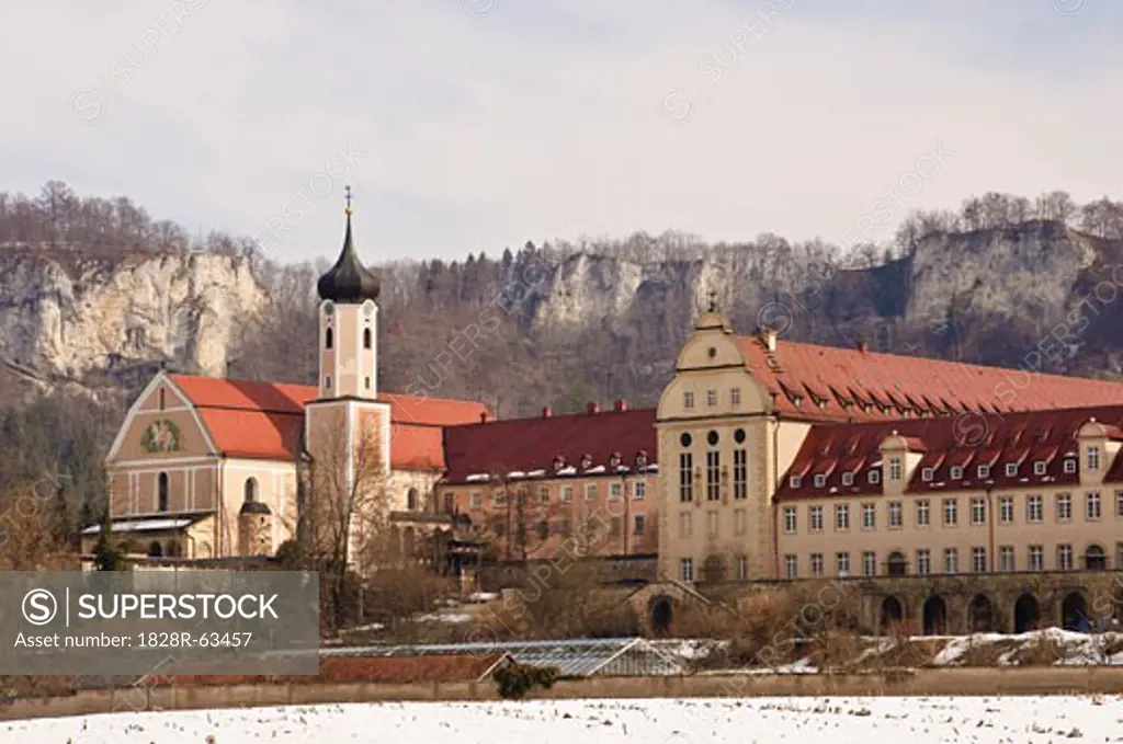 Beuron Monastery, Danube Valley, Baden-Wurttemberg, Germany
