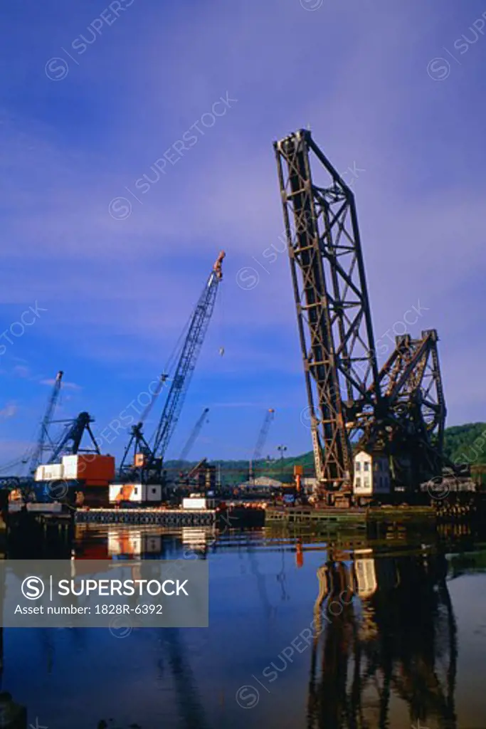 Seattle Docks, Seattle, Washington, USA   