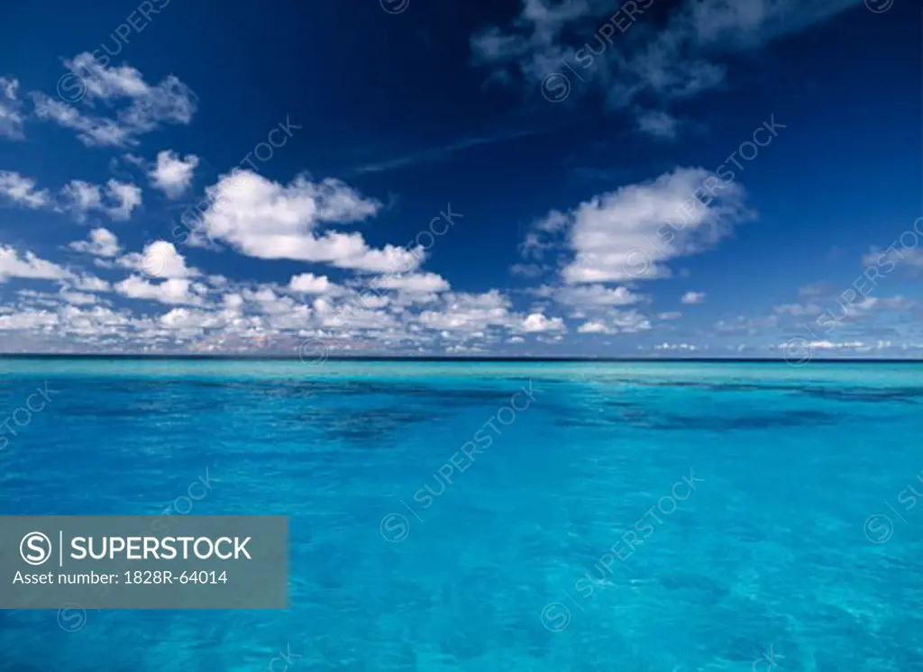 Tropical Seascape, Sea & Blue Sky
