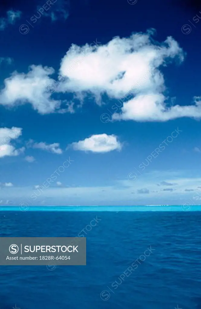 Tropical Seascape, Ocean & Sky