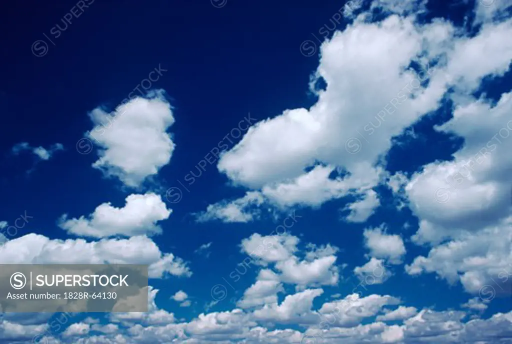 White Clouds, Blue Sky