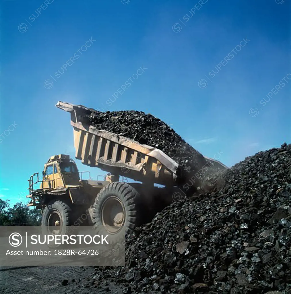 Black Coal Mining, Dump Truck, Australia