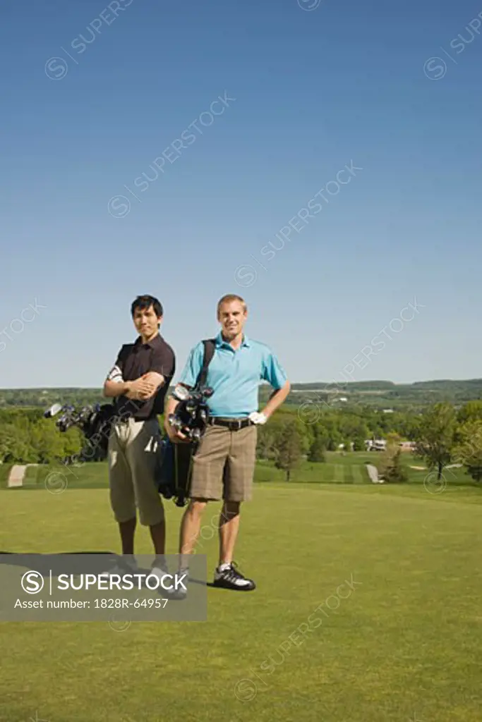 Men on Golf Course