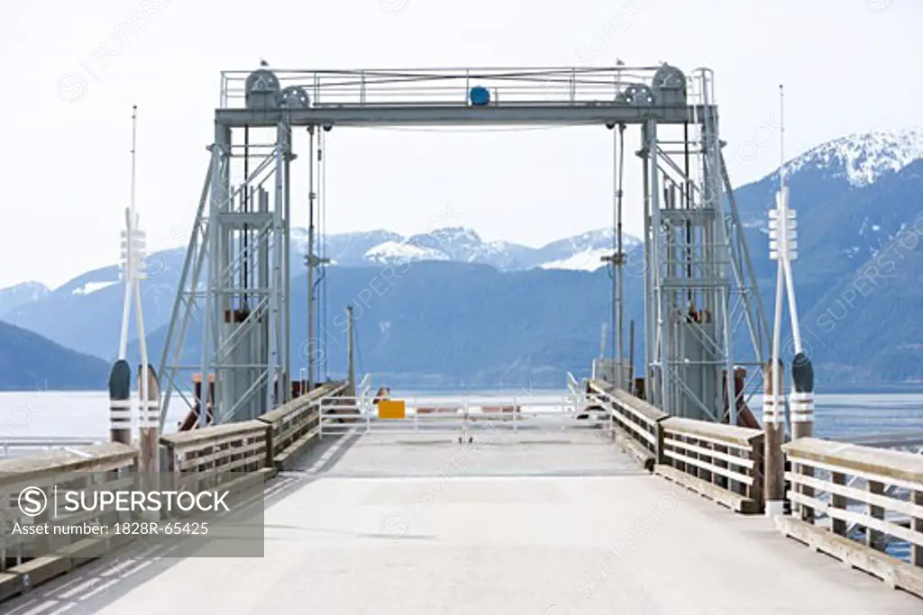 Ferry Dock, Porteau Cove, Squamish, British Columbia, Canada