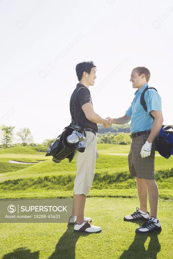 Men at Golf Course                                                                                                                                                                                      