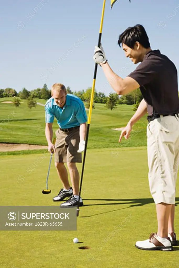 Men Playing Golf                                                                                                                                                                                        