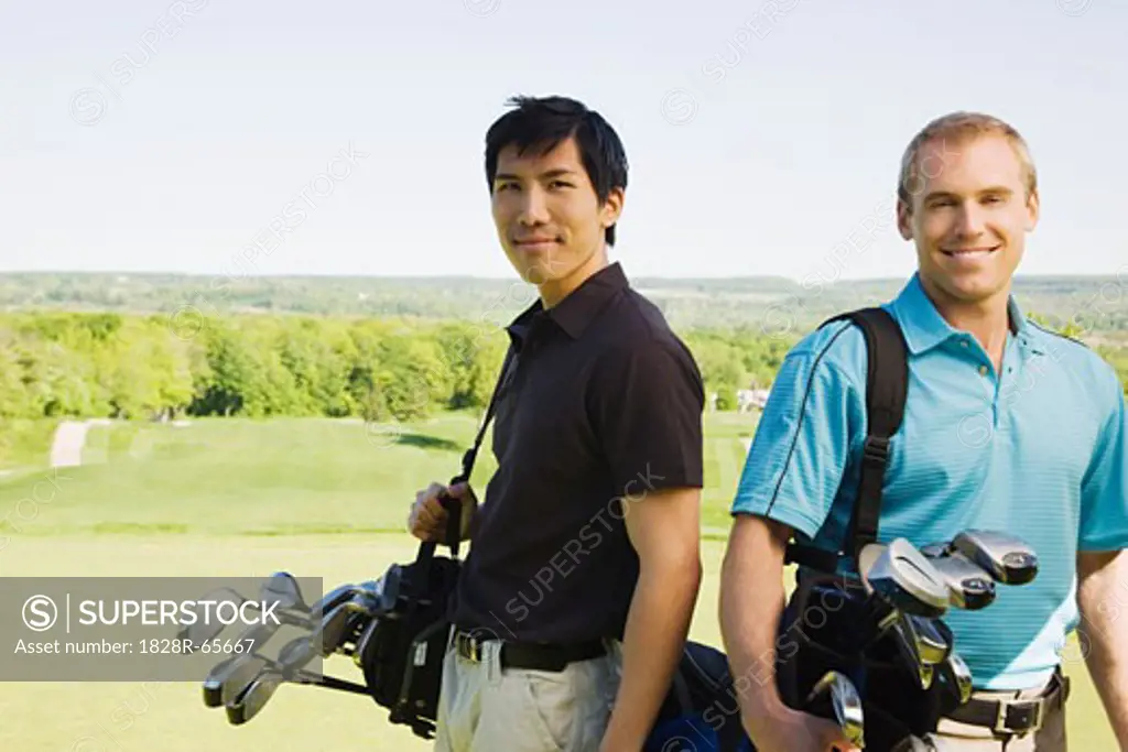 Men at Golf Course                                                                                                                                                                                      