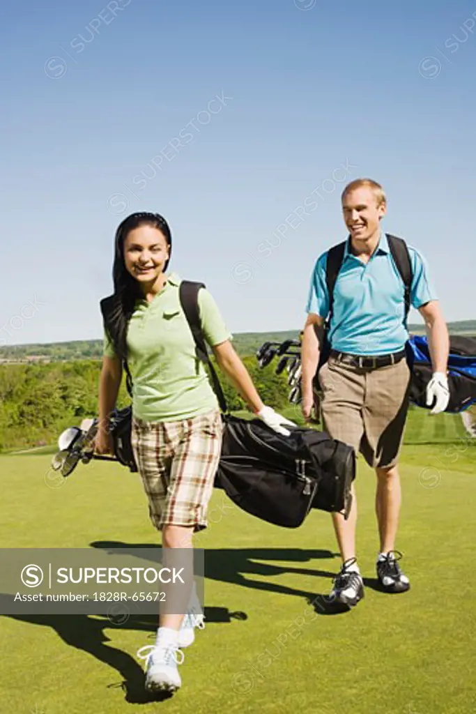Couple at Golf Club                                                                                                                                                                                     