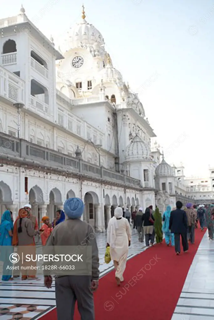 People at Golden Temple, Amritsar, Punjab, India