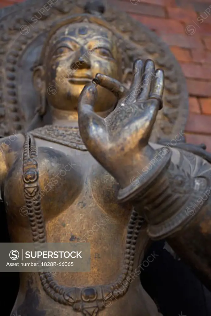 Statue in Lalitpur, Kathmandu, Nepal