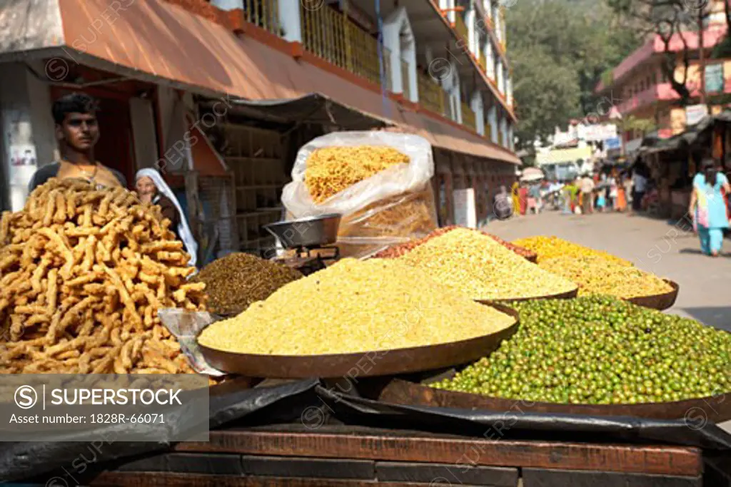 Food Stand in Rishikesh, Uttarakhand, India