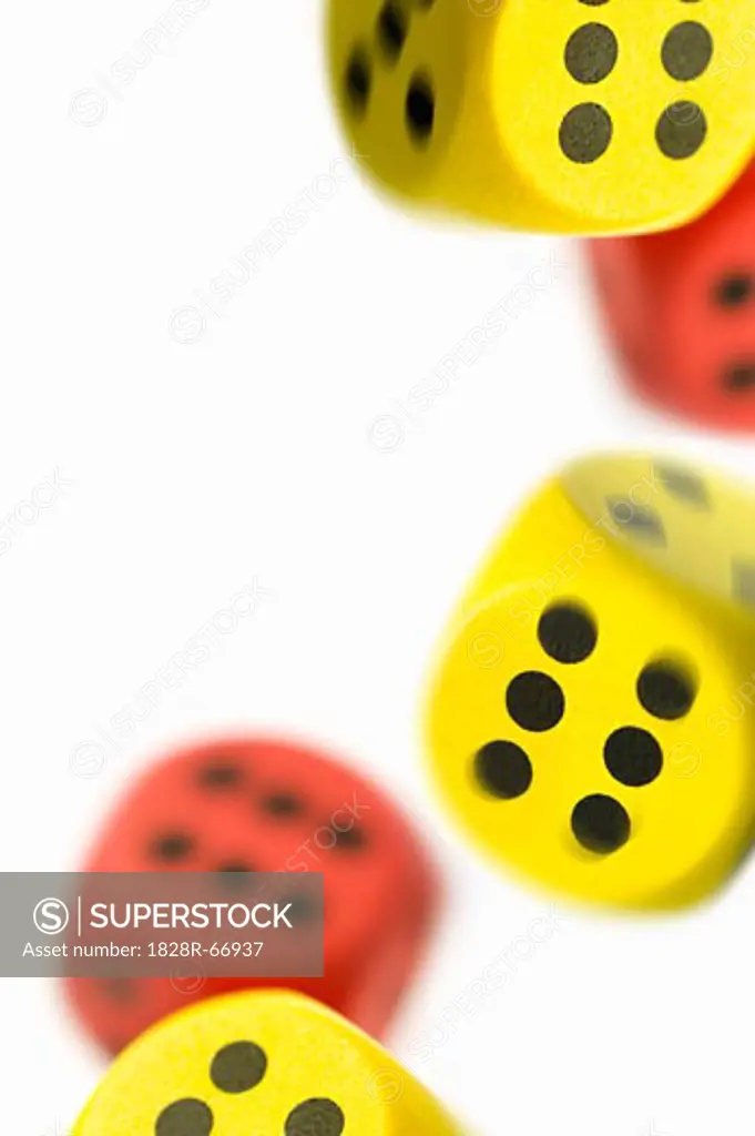Red and Yellow Dice