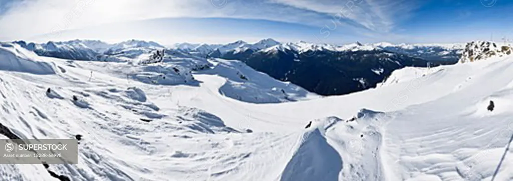 Ski Run, Whistler Mountain, Whistler, British Columbia, Canada