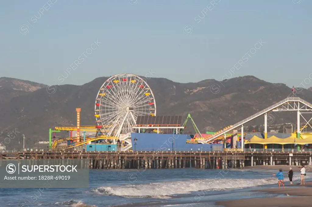 Amusement Park, Santa Monica, Los Angeles County, California, USA