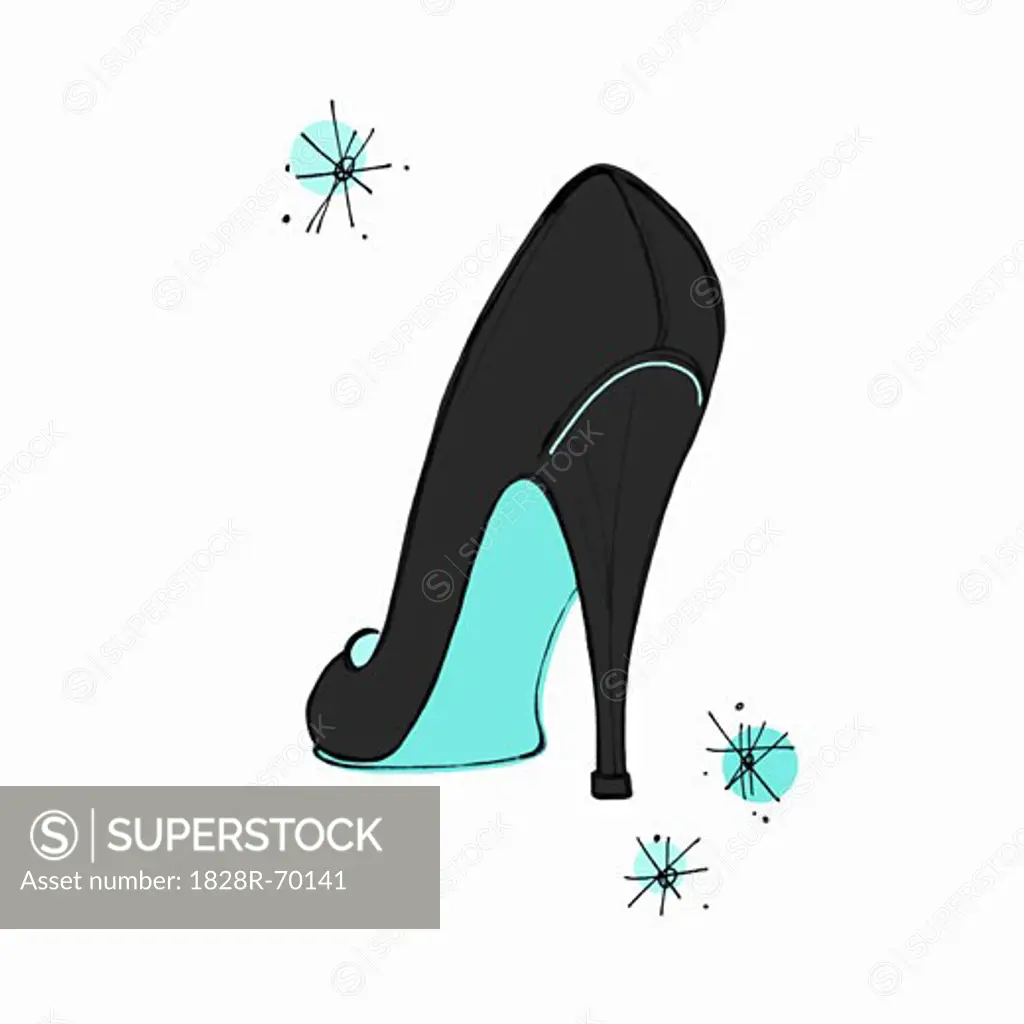 Illustration of High Heel Shoe