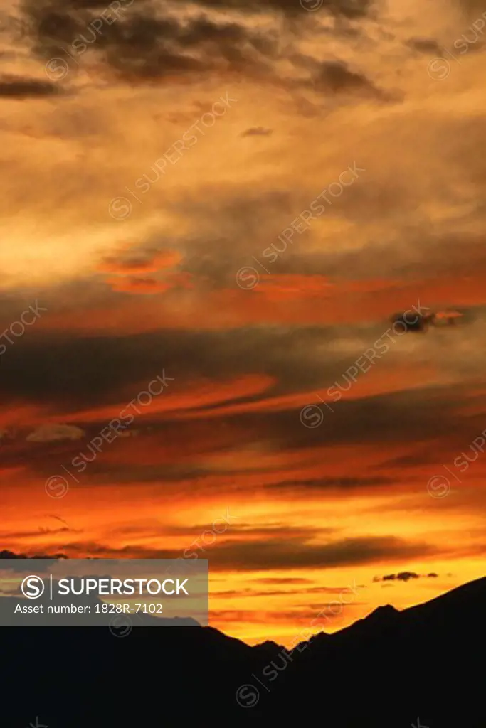 Sunset, Cardinal Divide, Alberta, Canada   