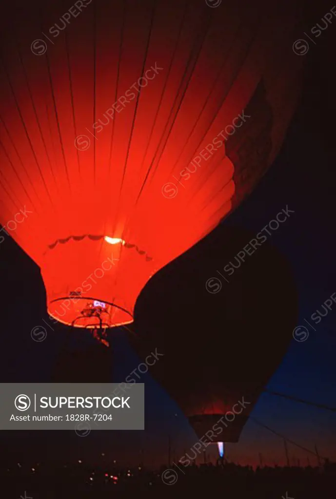 Hot Air Balloon, Sea Festival, Vancouver, British Columbia, Canada   