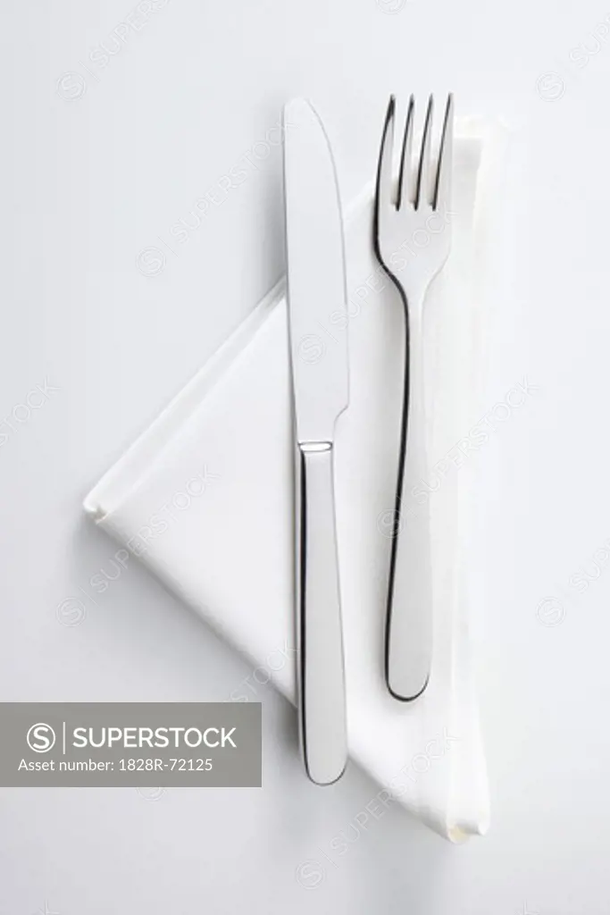 Still Life of Knife and Fork