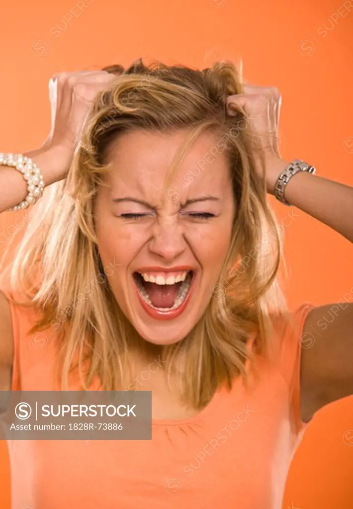 Angry Woman Screaming