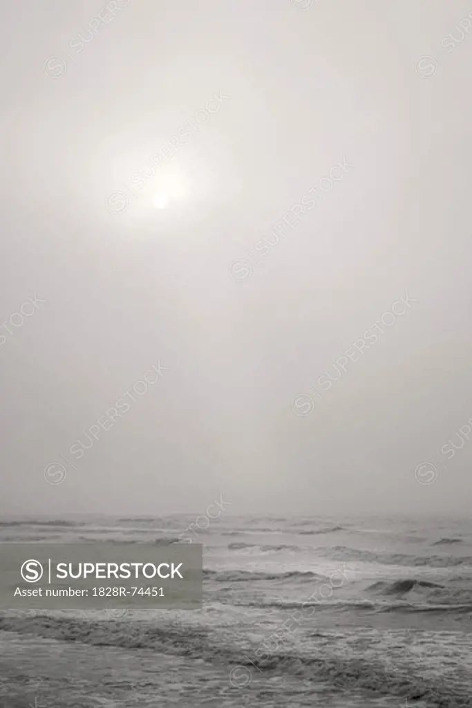 Grey Sky and Ocean