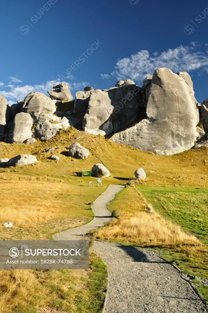 Castle Hill, Canterbury High Country, South Island, New Zealand