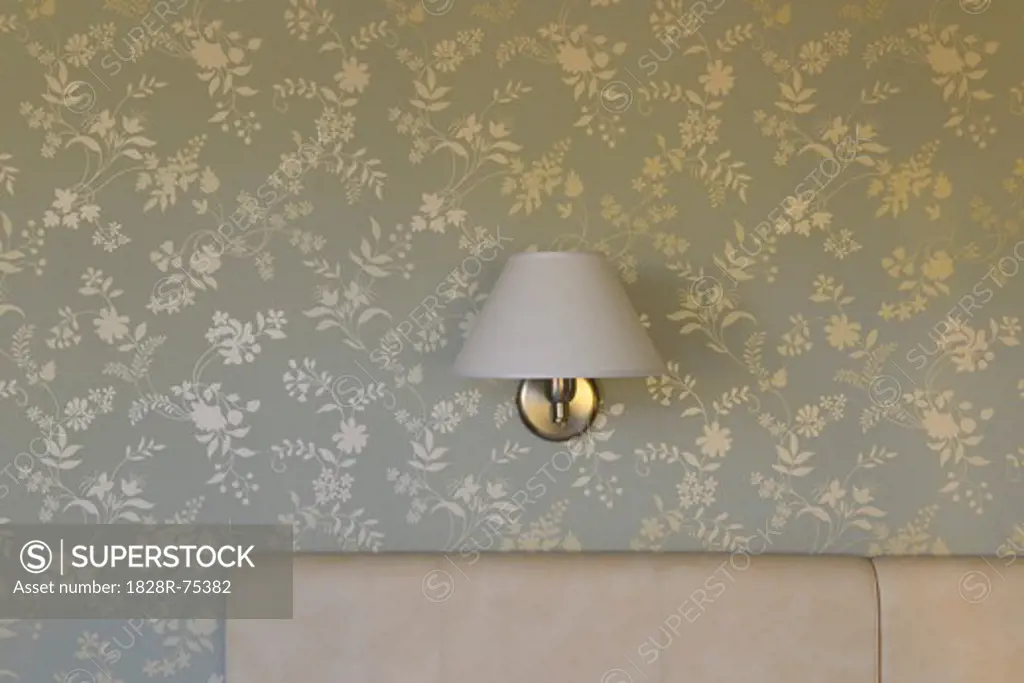Lamp in Hotel Room