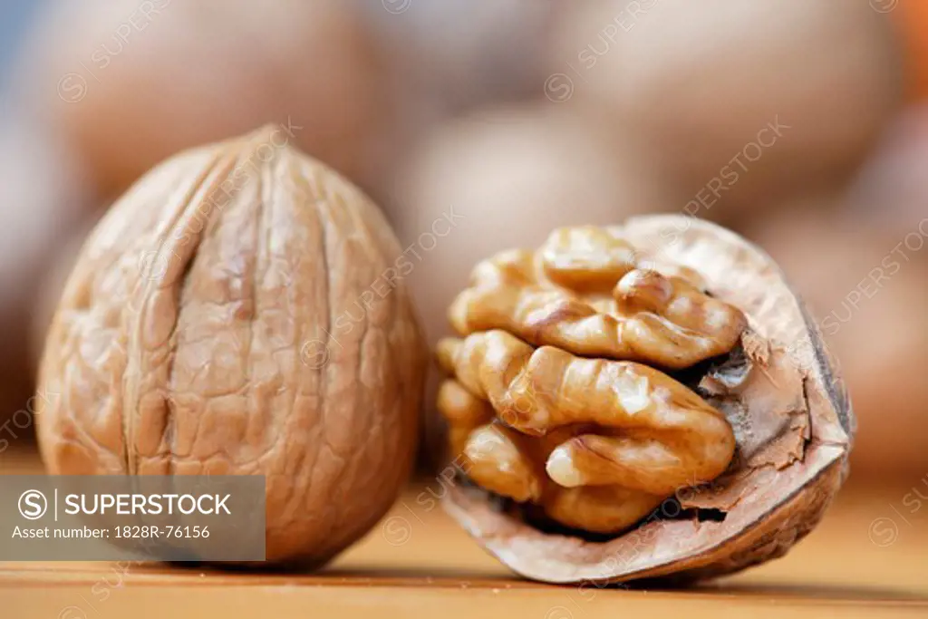 Close-up of Walnuts
