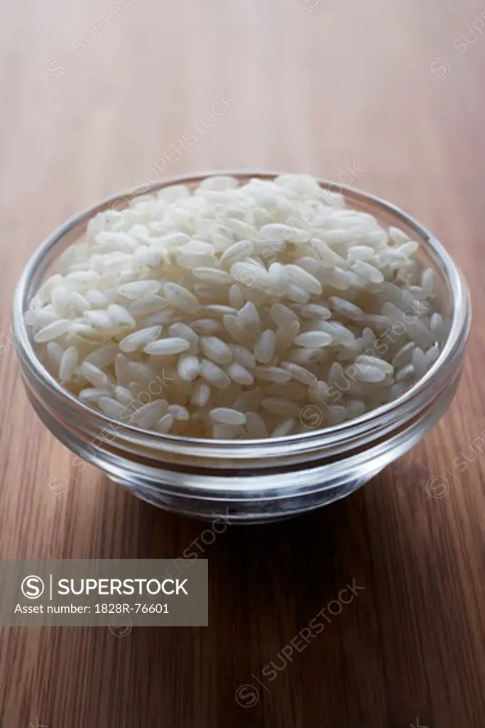 Close-up of Bowl of Rice