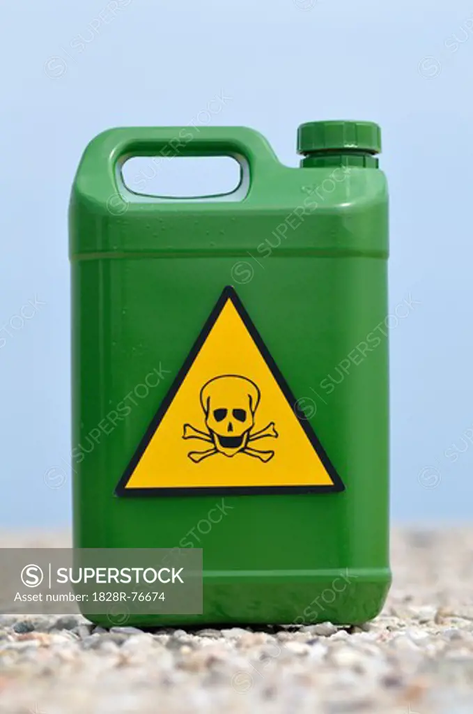 Jerry Can with Skull and Crossbones