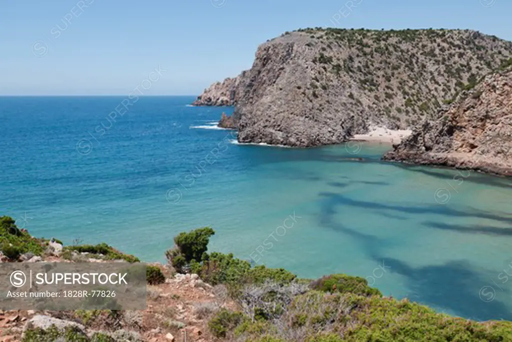 Sea Cliff, Cala Domestica, Iglesiente, Sulcis-Iglesiente, Sardinia, Italy