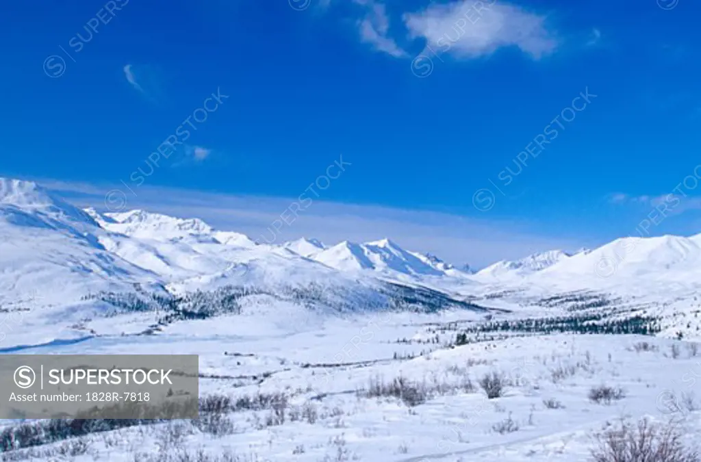 Ogilvie Mountain Range, Yukon, Canada   
