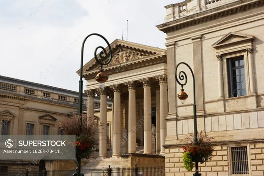 Courthouse, Montpellier, Herault, Languedoc-Roussillon, France