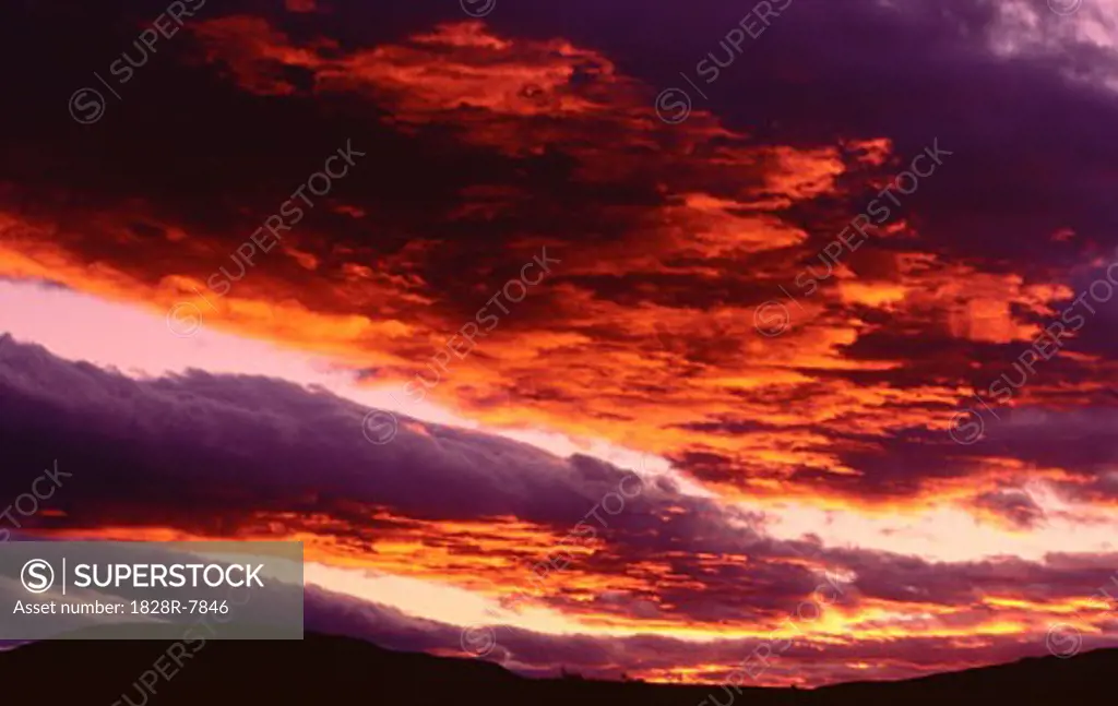 Sunrise, near El Calafate, Santa Cruz Province, Argentina   