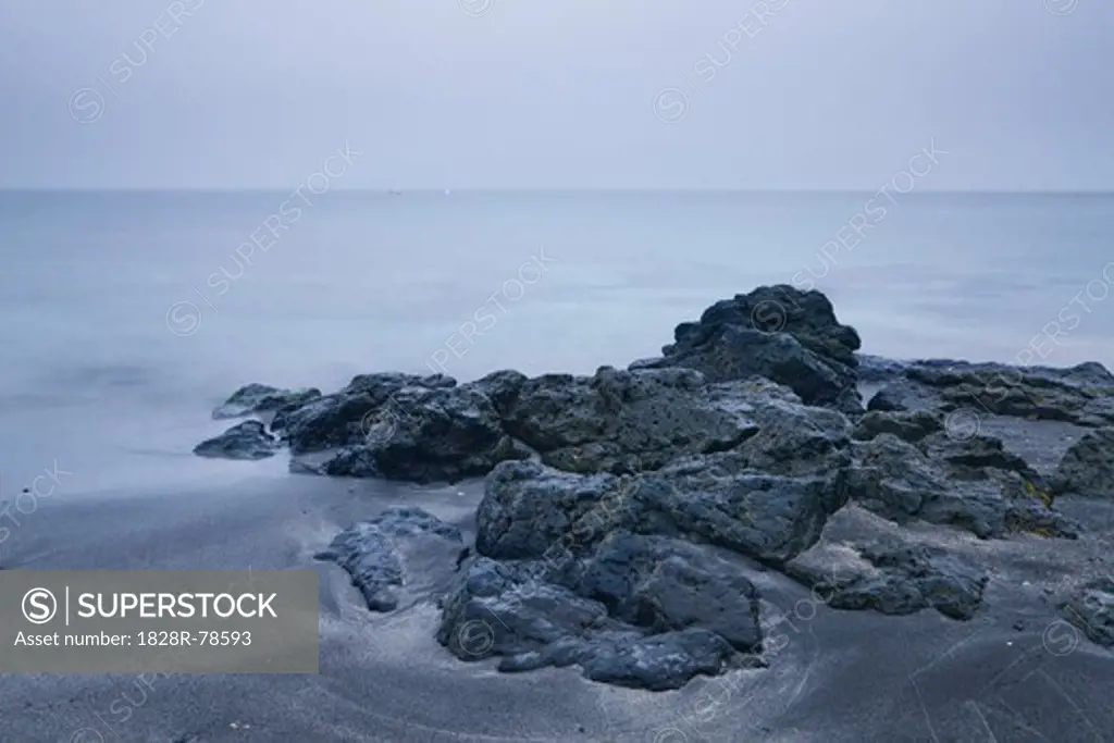 Rocks at Beach, Gjogur, Arneshreppur, Westfjords, Iceland