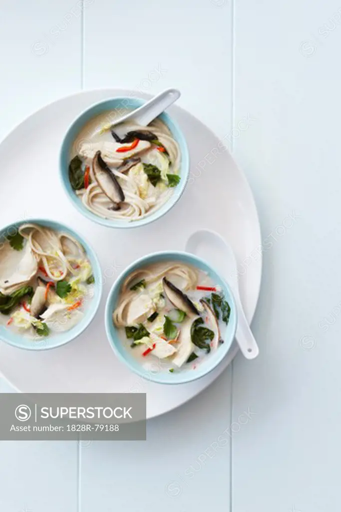 Asian Coconut Soup with Chicken