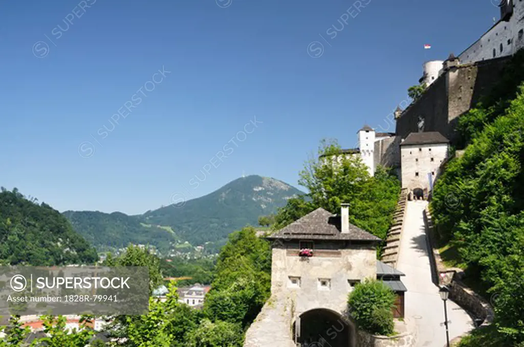 Hohensalzburg Castle, Salzburg, Salzburger Land , Austria